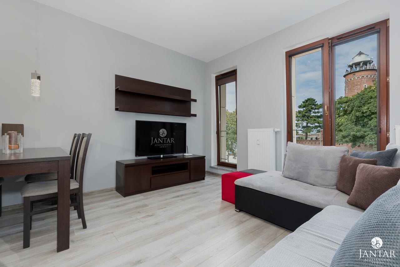 Jantar Apartamenty Lighthouse Port Kołobrzeg Exterior foto